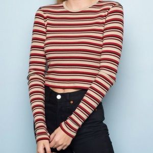 Brandy Melville striped Santana Top